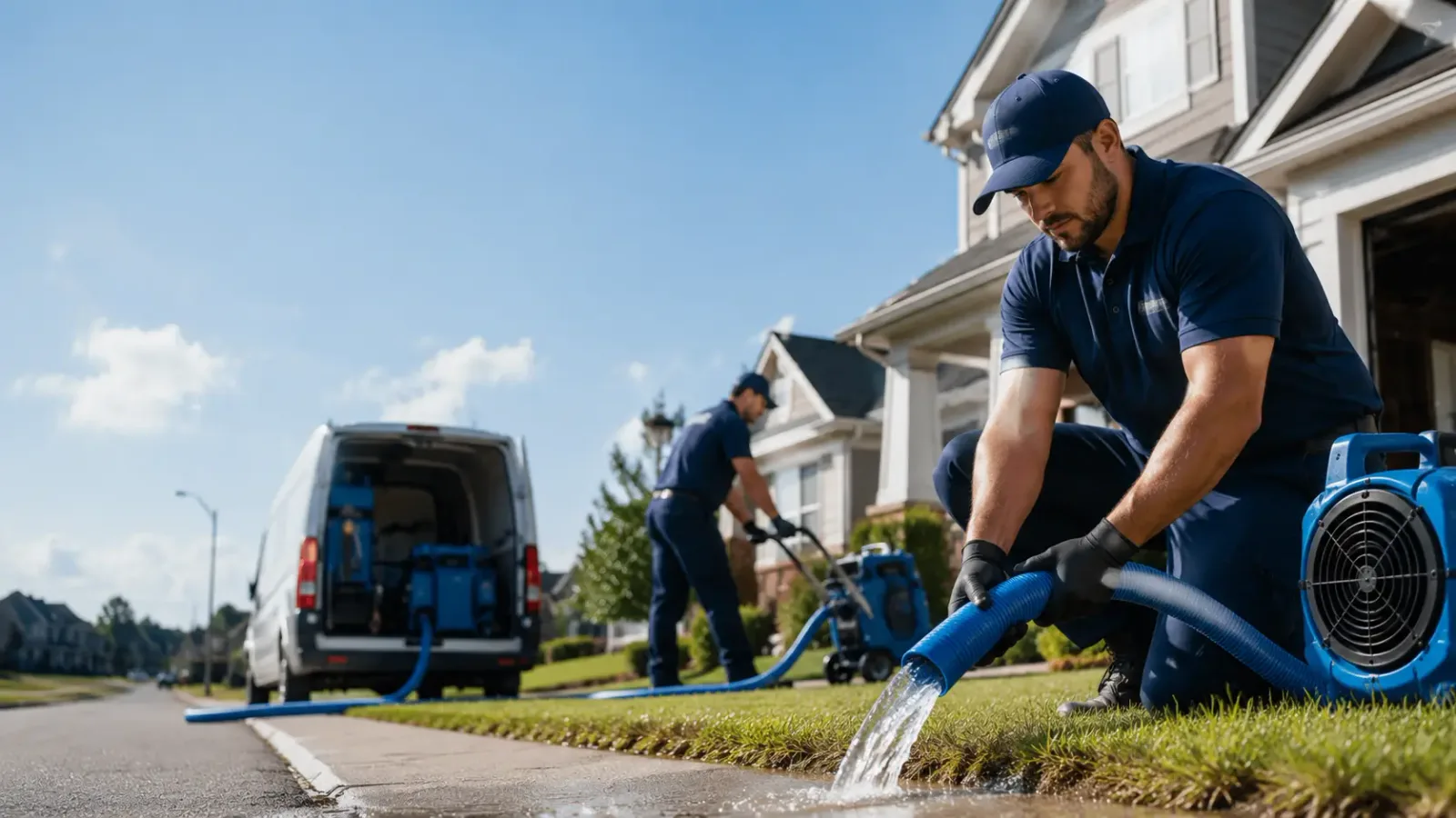 Flood Damage Restoration in Huntington Woods, MI
